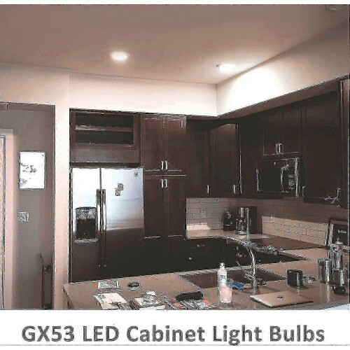 Συσκευασία 4 λαμπτήρων LED Gx53 9W 900lm 4000K ουδέτερου λευκού χωρί 1