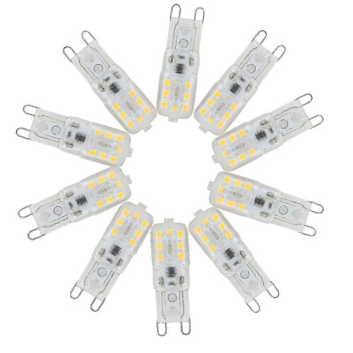 Πακέτο 20 λαμπτήρων LED G9 5W με δυνατότητα ρύθμισης φωτεινότ 1