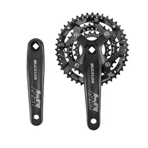 Σετ δισκοβραχίονα BUCKLOS Mtb 104BCD 170mm για ποδήλατο, 22/32/44t, ελαφ 1