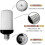 Συσκευασία 4 λαμπτήρων LED E27 4W με 4 λειτουργίες για το σπίτι/κήπο 2