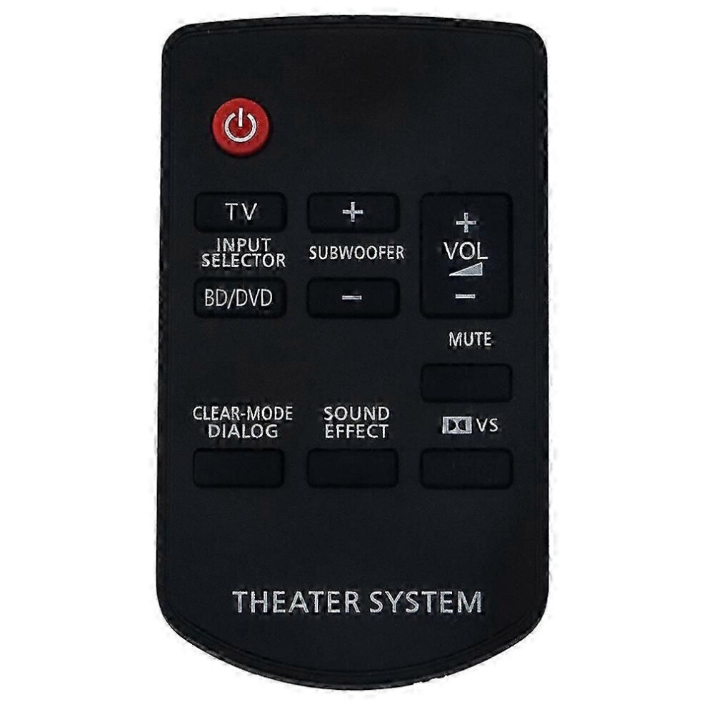 Pana Sc-Htb10 Remote Control N2qayc000027 Replacement For Home Theater System 9409192927576