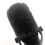 Soft Artificial Furs Windscreen Perfectly for SM7B-black sponge 5