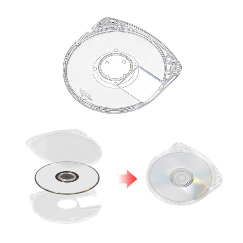 Replacement Game Disc Storage Shell Cover For PSP1000/2000/3000 1