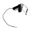 2X Microphone de Violon Piézo Portable CV-19 avec Support de Prise Externe pour Ukulélé 4