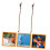 2Pcs 1/8 Violin Bow Replacement Set Balanced Wooden Construction Student Practice Ready Beginners 4