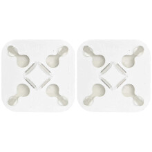 2 stuks anti-klit washulpstukken, compatibel met wasmachine en droger, voorkomen dat lakens, dekens,