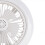 E27 Ceiling Fan with Lights,Enclosed Low Fan Light(White) 4