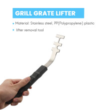 2Pcs Heat-Resistant Grill Grate Lifter Anti-Scald Cooking Grate Lifter Tool BBQ Grill Tools Accessories for Camping