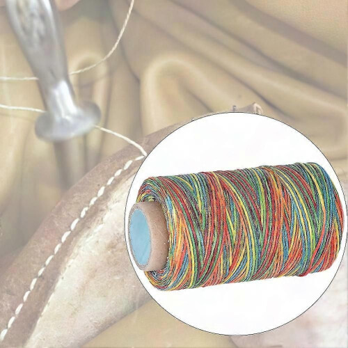 Waxed Flat Thread for Leather Crafting and Hand Sewing Projects 2