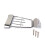 Plated Guitar Tailpiece Adjustable Bridge for DIY Guitarists Stable Tone Easy Installation 1