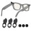 6 τεμάχια αυτοκόλλητα LED Smart Glasses που μπλοκάρουν το φως, κατά 2
