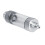 Aquarium CO2 Bubble Counter Double Head 8.2x2cm Silver CO2 Regulator Tool 4