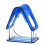 Support de table support haute transparence pour support-Bleu 1