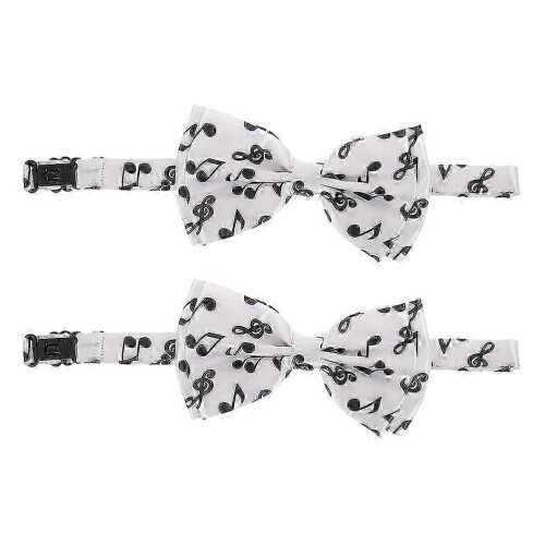 Set di papillon da uomo - 2 pezzi, accessorio casual alla moda per il collo