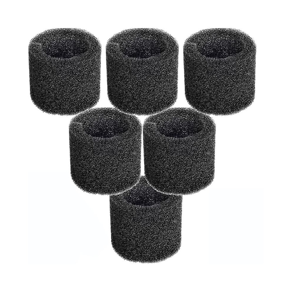 Vacuum Muffler Diffuser Foam Replacement - Cmxzvbe38660, 2-1/2 Inch Wet/Dry Vac, High-Density Foam, 6 Pack 6033970336446