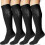 4-Pack Compression Socks for Men & Women - Support & Comfort 1
