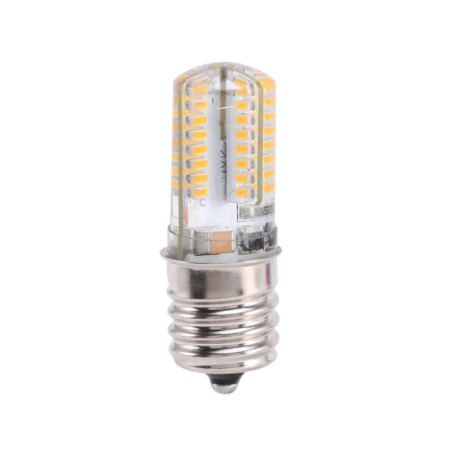 Λάμπα LED E17 με υποδοχή 5W 64 LED 3014 SMD Light Θερμό λευκό AC 110V-220V 1