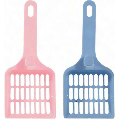 Durable Plastic Scoop for Cat Litter Box - Efficient Cleaning Tool