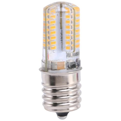 Λάμπα LED E17 με υποδοχή 5W 64 LED 3014 SMD Light Θερμό λευκό AC 110V-220V 2
