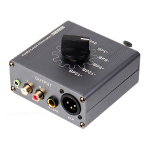 Professional Music Attenuator With 3.5Mm XLR 6.35Mm Input For