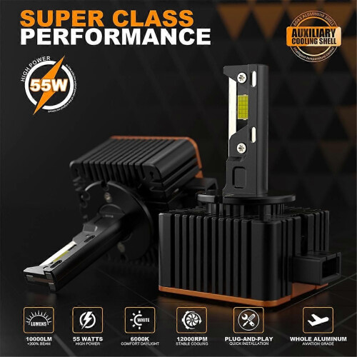 1Pair/110W High Quality V31 LED For New D series 2