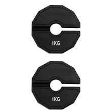 2PCS 1KG Gym Micro-Plates Dumbbell Fractional Weight Plate
