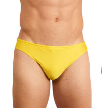 Eden Swim Brief Yellow - Men's Swimwear, Quick-Dry, Comfortable Fit for Swimming & Beach