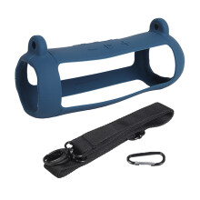 Zachte siliconen huidhoes voor Flip-Marineblauw