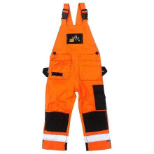 Pantalones reflectantes naranjas para senderismo con tecnología Loxy-Reflex, compatibles con Outdoor