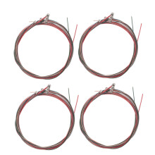 4 Sets Colored Classical Guitar Strings Set, Durable Nylon Strings for Spanish Guitar