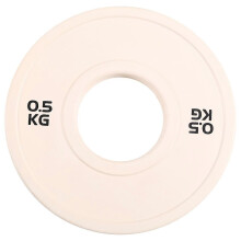 Gym Micro-Type Plates Dumbbell Weight Plate Rubber Fractional 0.5KG