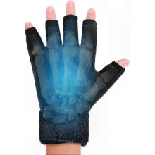 Adjustable Compression Gloves with Ice Pack for Hand Pain Relief and Finger Support