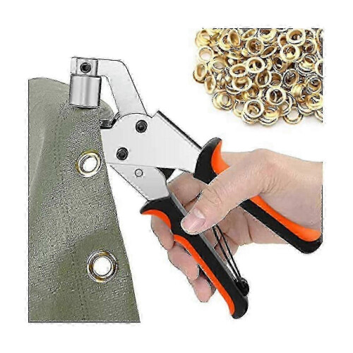 Pinza per occhielli compatibile con teloni con 300 occhielli (diametro 10 mm) - Set di attrezzi per
