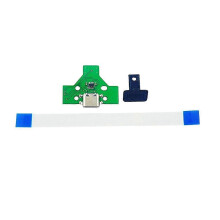 Universal DIY Set for PS4 Controller 011 030 040 050 055, Dual Shock 4 MOD USB Type C Charging Board 001