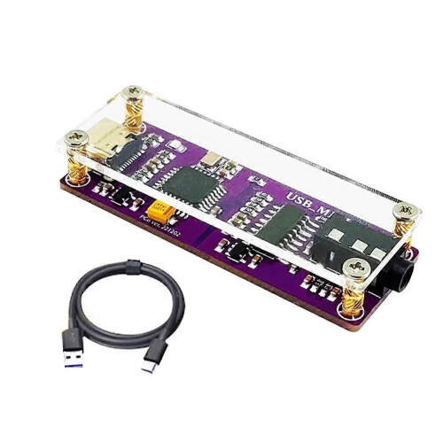 S008 Mini decoder DAC portatile USB da 127 dB, amplificatore per cuffie, HiFi, basso rumore, scheda 2
