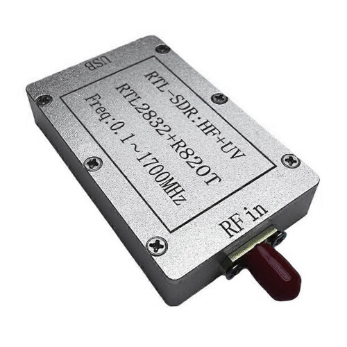 Δέκτης ραδιοφώνου SDR 100kHz-1.7GHz, δέκτης RTL-SDR πλήρους ζώνης, α 1