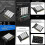 Κάρτα επέκτασης PCIe X16 σε 4 NVMe SSD Προσαρμογέας M.2 2280 Πλακέτα 3
