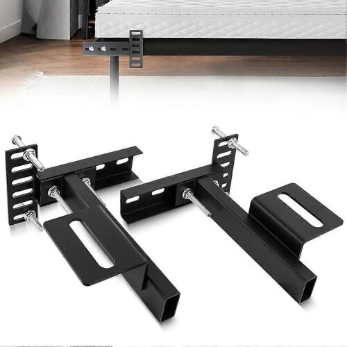Heavy Duty Headboard Bracket Kit, Universal Bed Frame Stabilizer , Fits Twin Full Queen Size 1