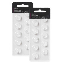 Hearing Aid Domes for Oticon Replacements, for Oticon Minifit Double Vent Bass Domes 2 Packs, Universal Domes 10mm