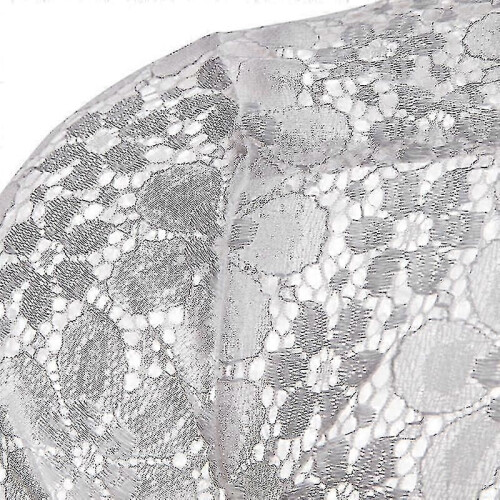 Men's Fishnet Button Down Shirts, See Through Lace Sheer Shirts 2