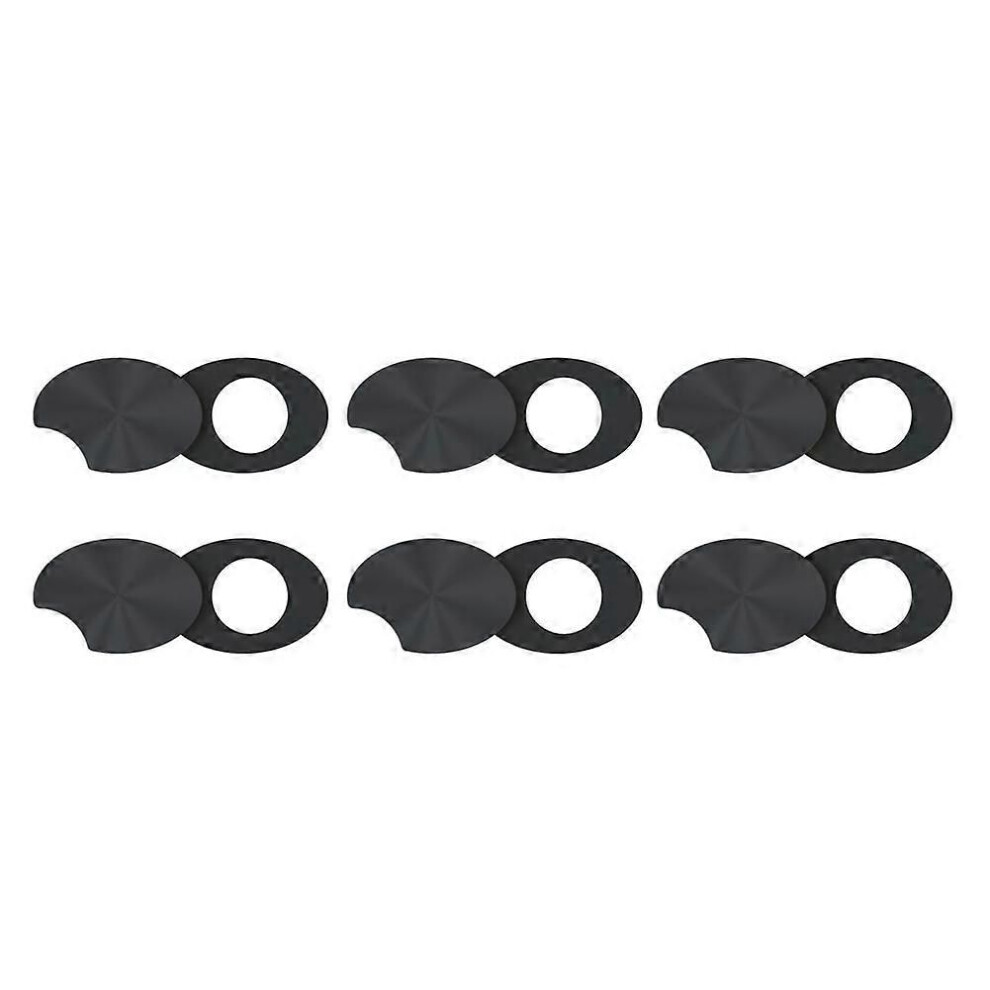 6PCS Smart Glasses LED Light Blocking Stickers Fit for Meta Sliding Reusable Adhesive Eyeglass Camera Cover