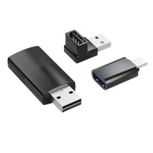 Adattatore CarPlay wireless compatibile con CarPlay cablato, converte le auto in CarPlay wireless, compatibile