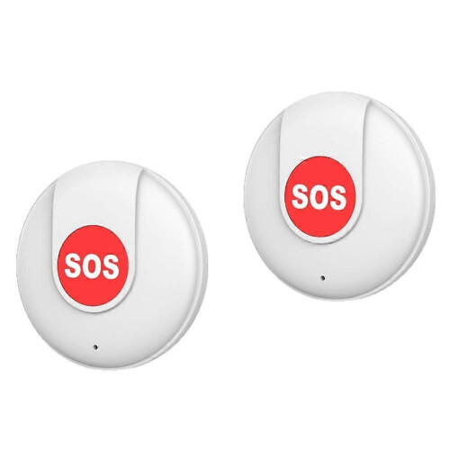 2 τεμάχια Tuya Smart WiFi SOS Button Ασύρματος συναγερμός έκτακτης α