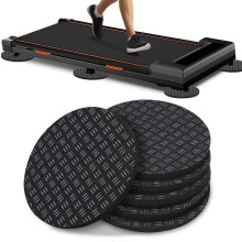 6 tappetini antiscivolo per camminare, tappetino per esercizi antirumore compatibile con tapis roulant