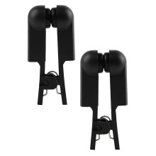 Oorclip-elektrode, zwart, compatibel met TENS 7000 en standaard TENS-apparaten, herbruikbaar accessoire,