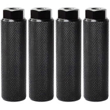 4Pcs Aluminum Alloy Anti-Skid BMX Bike Pegs, Rear Stunt Cycling Pedals for Lead Foot Bicycle