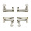 Violin Fine-Tuning 3/4/4/1/2 Metal Tuner Violin String Hook Tuning Tuner 3