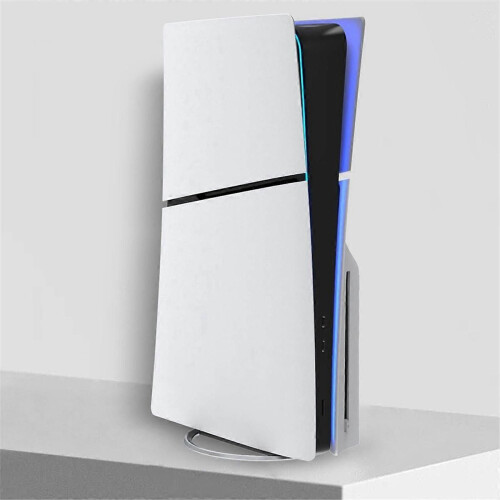 Vertical Stand for Slim Disc Version and Digital Version with Screws to Replace the Slim Console Base White 2