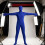 Body complet écran vert Body Polyester pour vidéo effet-Bleu XXL 6