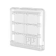 Porte-cartes de jeu de voyage, étui de conception antichoc-Blanc